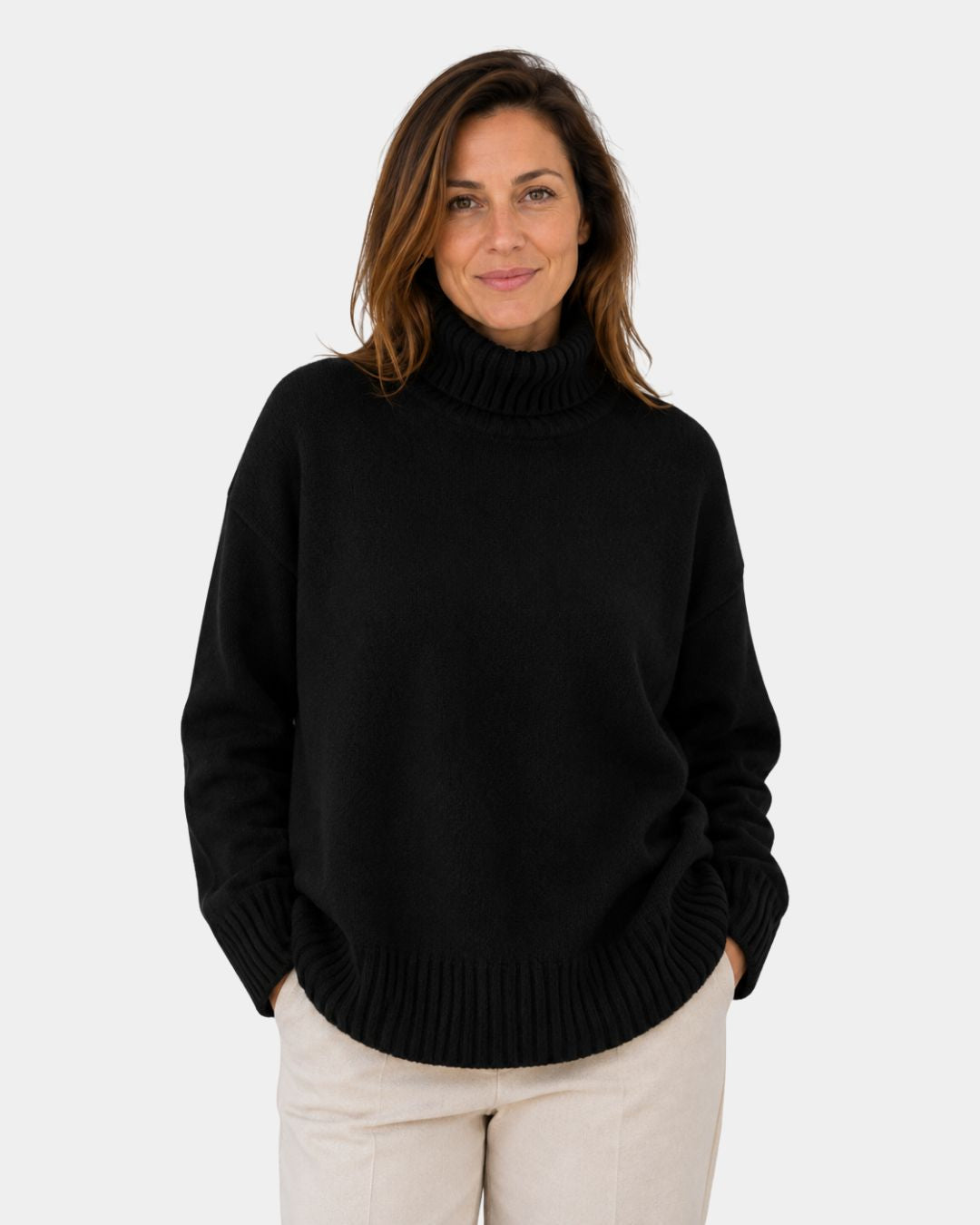 Irene | Maglione Morbido a Collo Alto