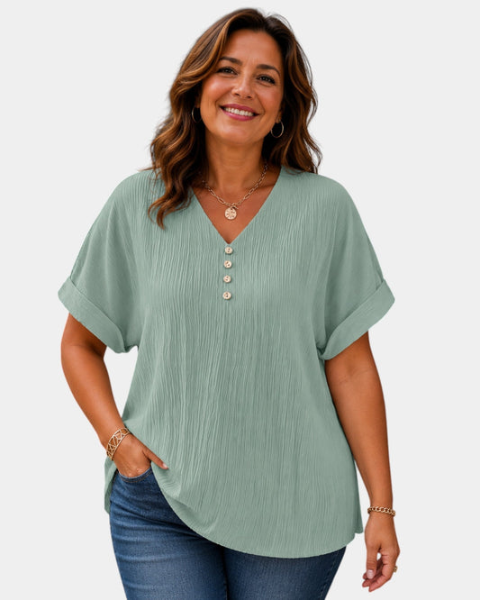 Alvina | Blusa con Scollo a V