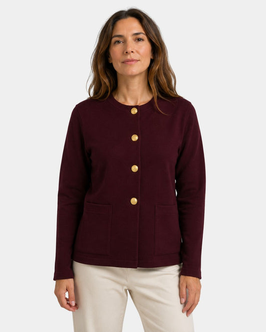 Anna | Cardigan Effetto Lana