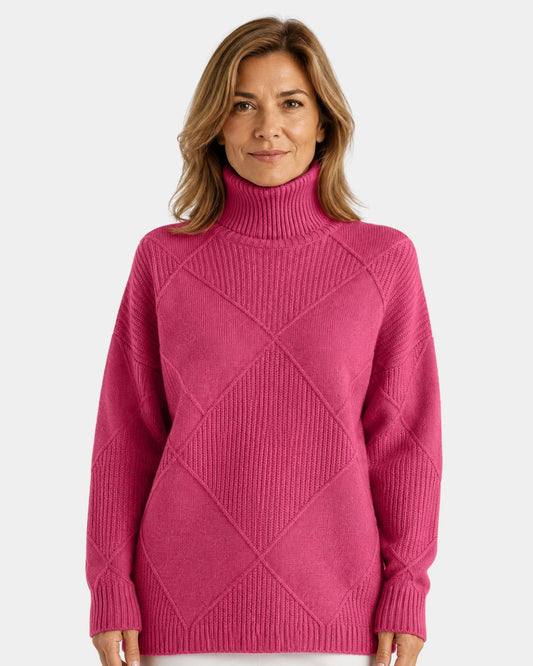 Lauren | Maglione di Lusso a Collo Alto