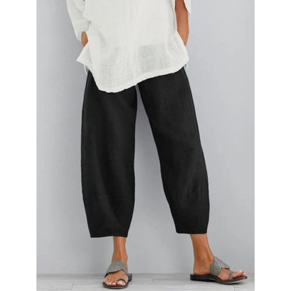 Elena | Pantaloni in Lino Eleganti e Comodi