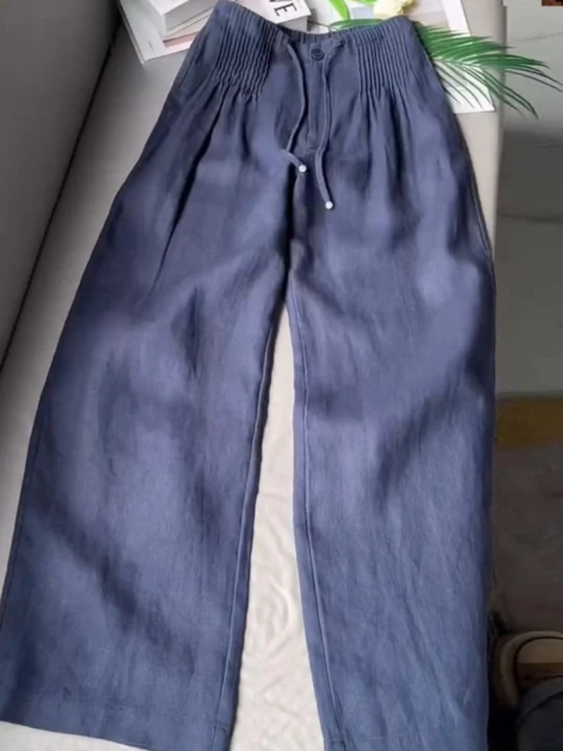 Isabella | Pantaloni Fluidi a Gamba Ampia