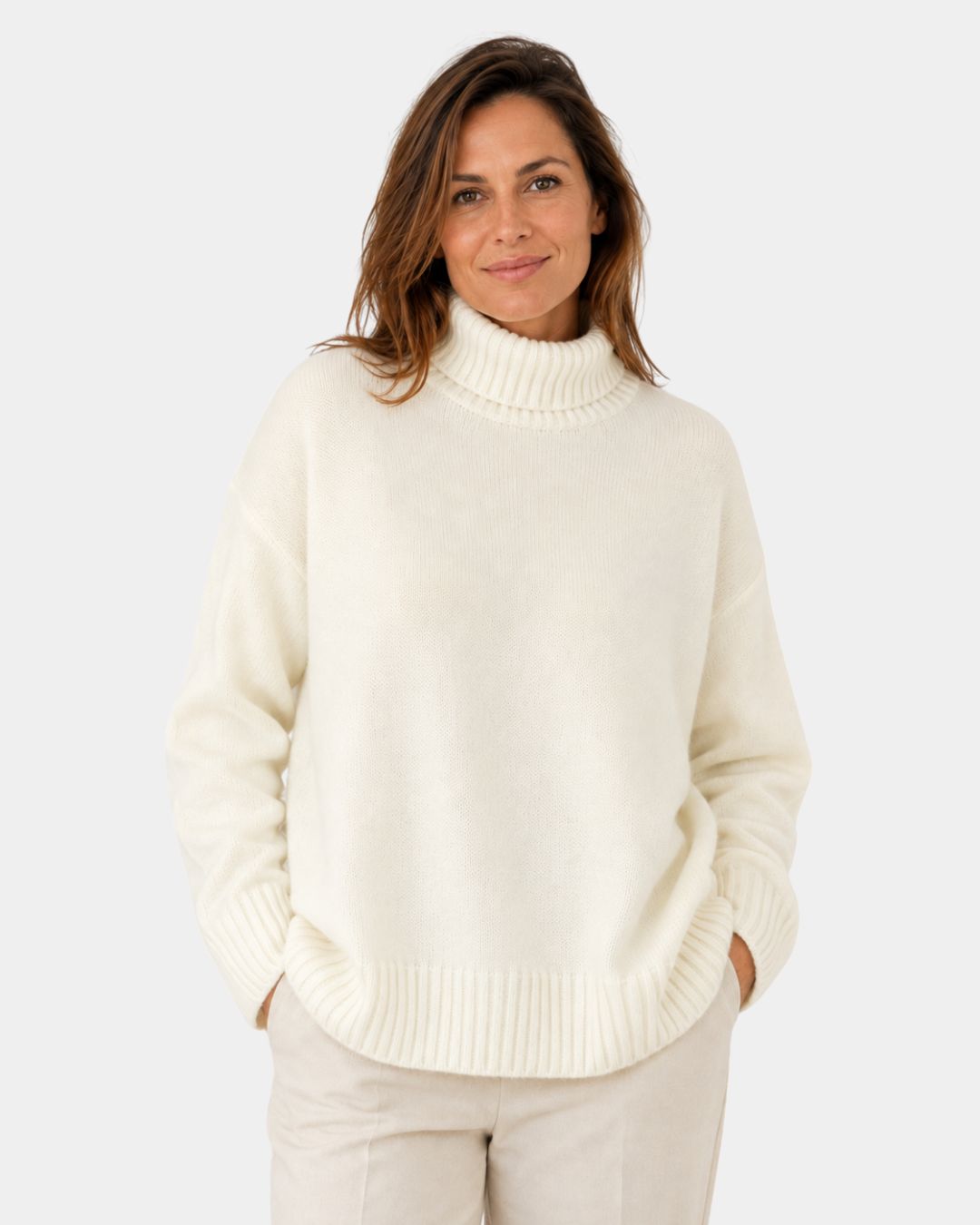 Irene | Maglione Morbido a Collo Alto