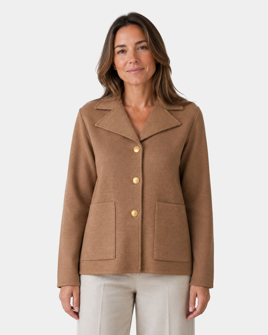 Celina | Cardigan in Maglia Effetto Lana