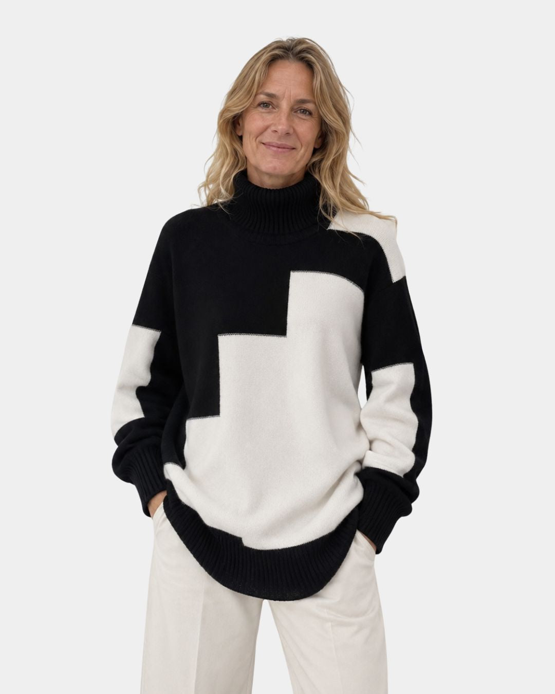 Alessia | Maglione a Collo Alto