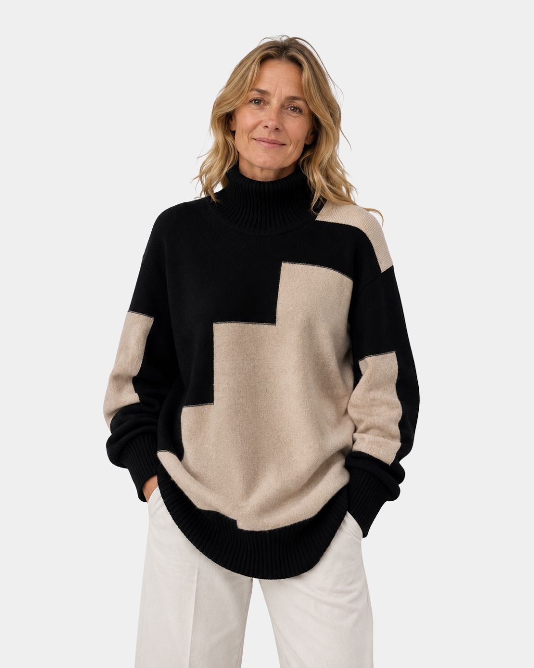 Alessia | Maglione a Collo Alto