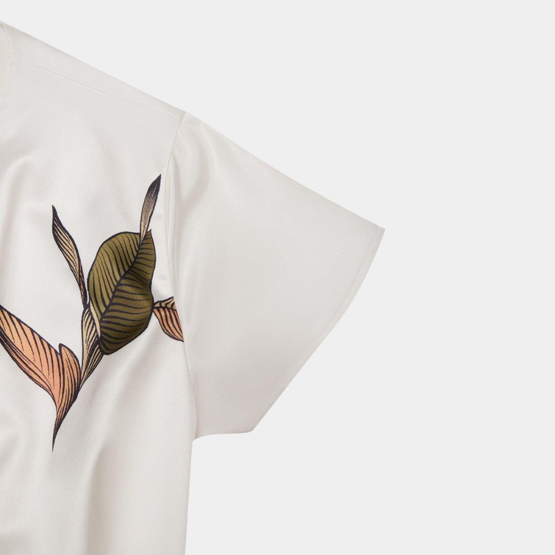 Agata | Abito a Portafoglio Elegante con Stampa Floreale
