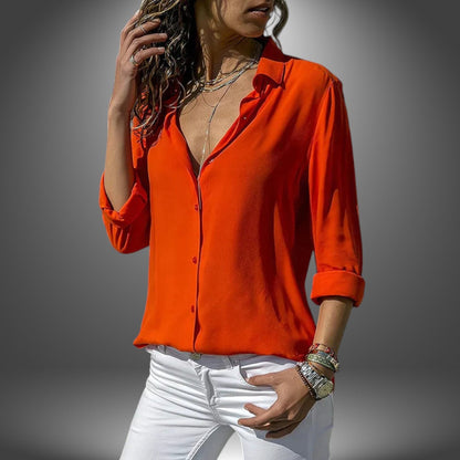 Valeria | Blusa Classica con Bottoni