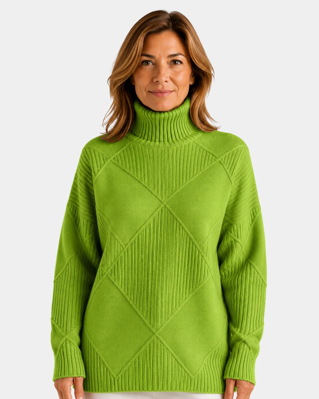 Lauren | Maglione di Lusso a Collo Alto