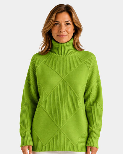 Lauren | Maglione di Lusso a Collo Alto