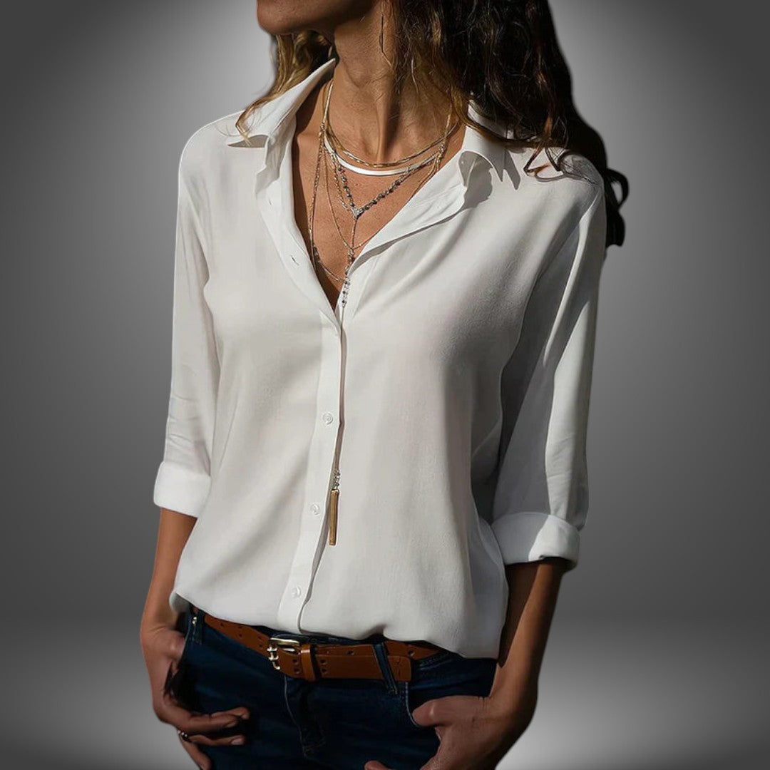 Valeria | Blusa Classica con Bottoni
