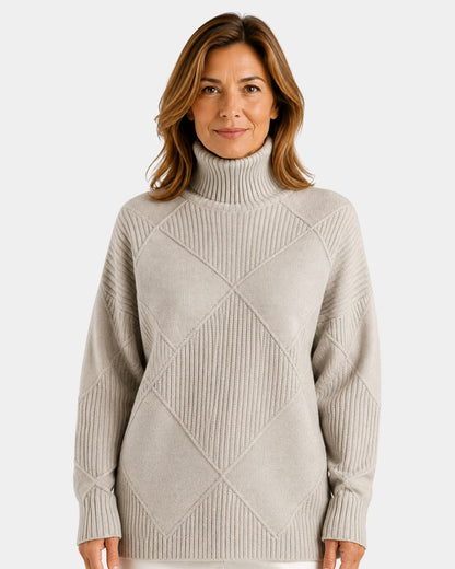 Lauren | Maglione di Lusso a Collo Alto
