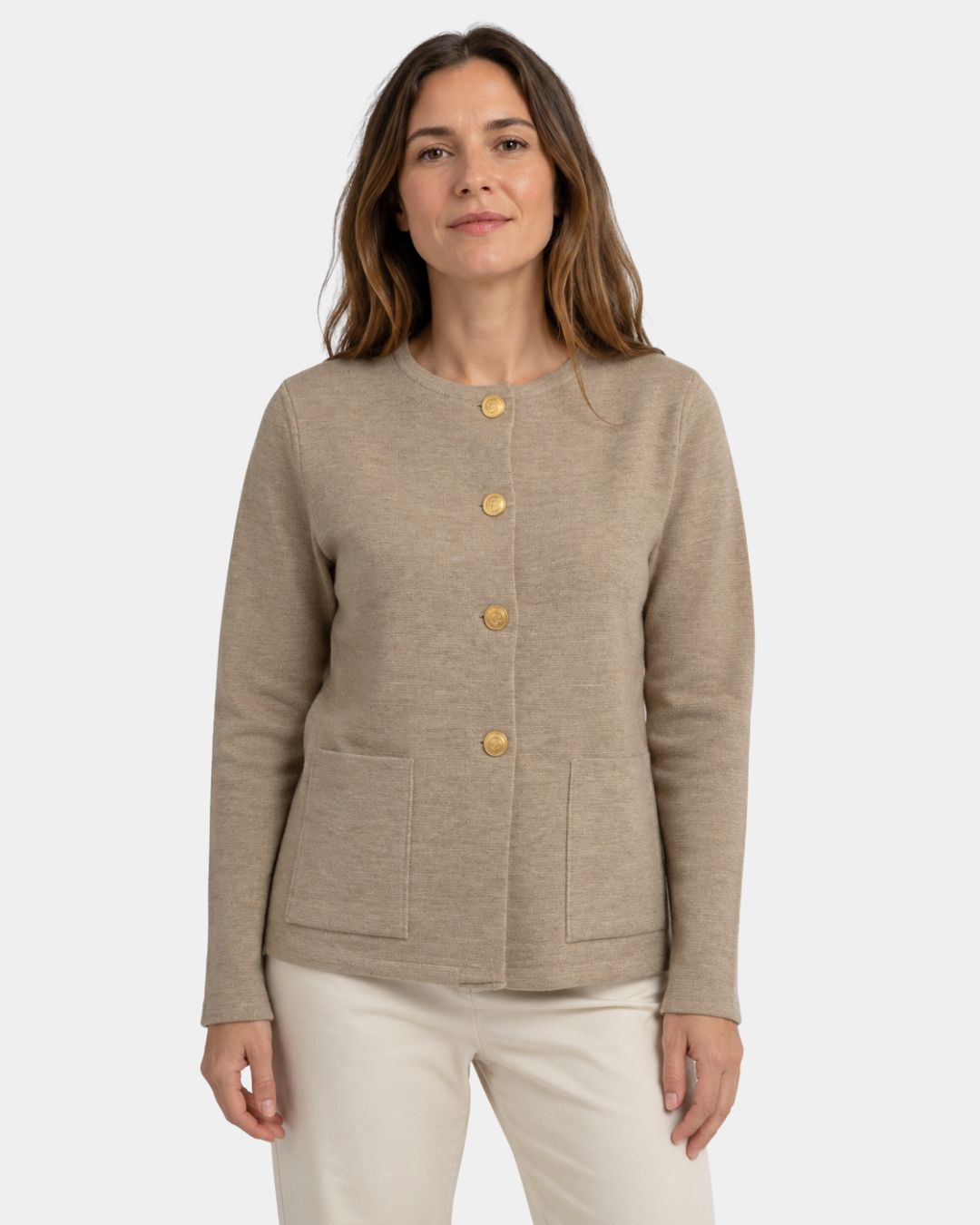 Anna | Cardigan Effetto Lana