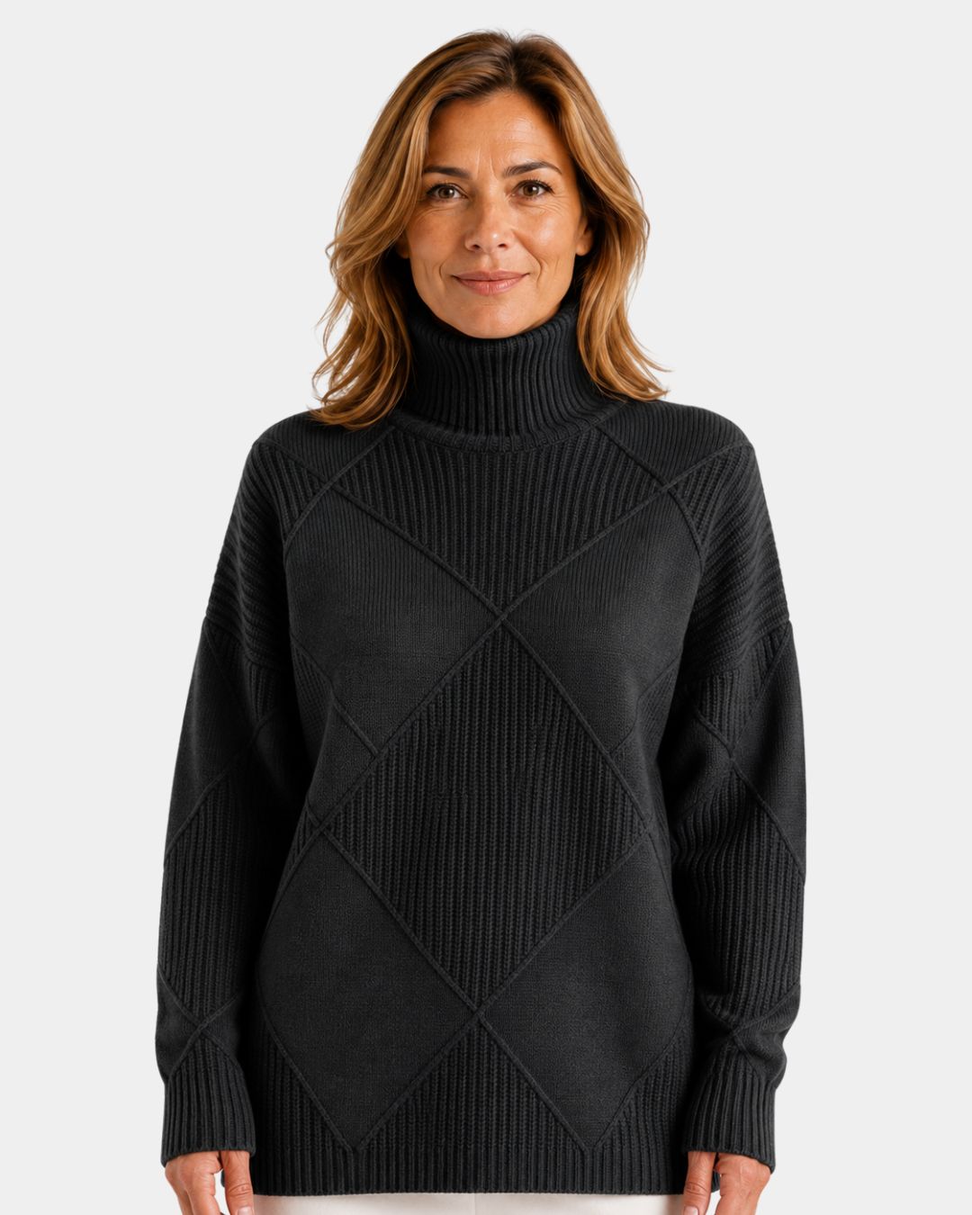 Lauren | Maglione di Lusso a Collo Alto