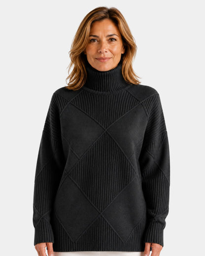 Lauren | Maglione di Lusso a Collo Alto