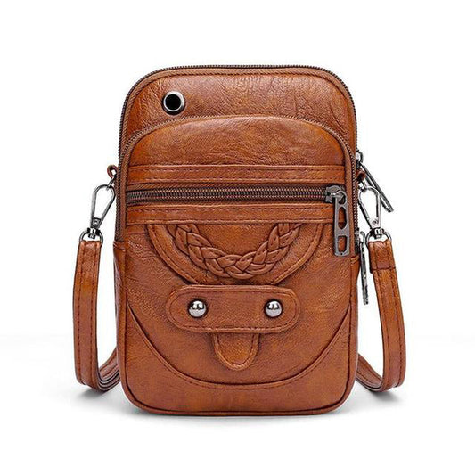 Laura | Borsa Strutturata Effetto Pelle