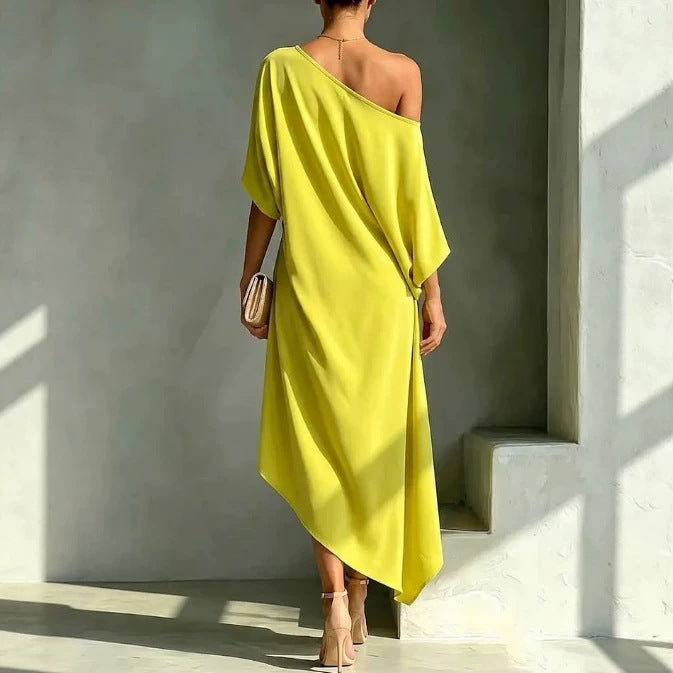 Camilla | Abito Elegante Asimmetrico