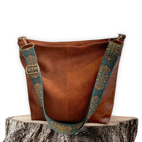 Mariana | Borsa a Tracolla Vintage Effetto Pelle