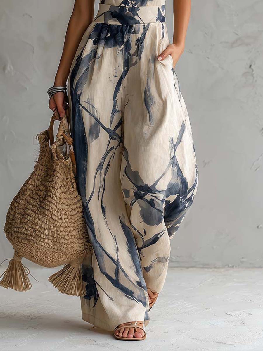 Sabrina | Tuta Stampata Boho