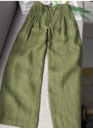 Isabella | Pantaloni Fluidi a Gamba Ampia
