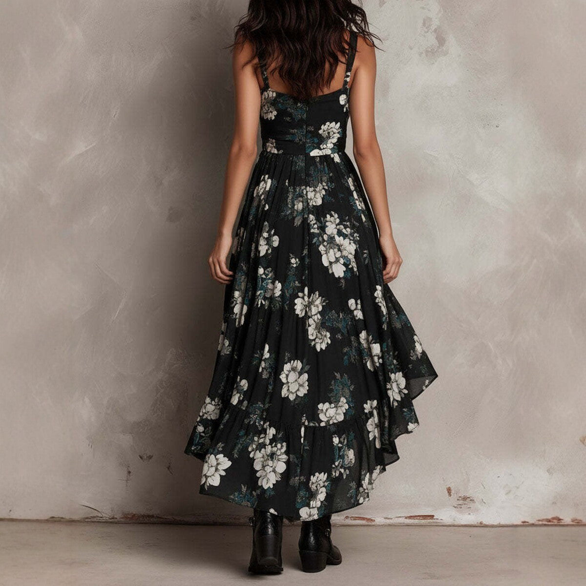 Marta | Abito Asimmetrico Floreale