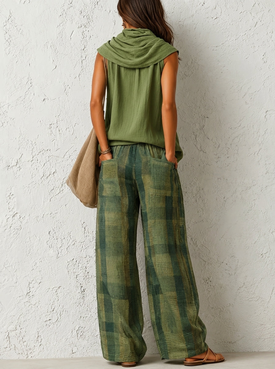 Completo Anna Naturale | Comfort Casual ed Eleganza Artigianale