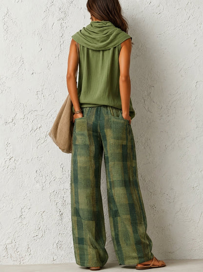 Completo Anna Naturale | Comfort Casual ed Eleganza Artigianale