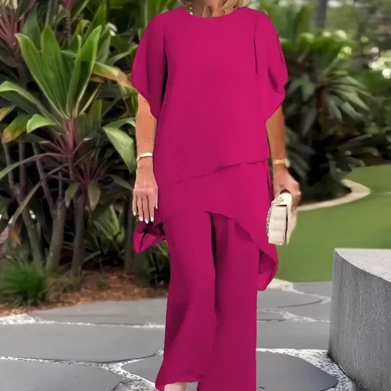 Rosalina | Completo Due Pezzi Asimmetrico Elegante